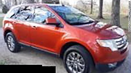 Authorities believe Vicky White and Casey White were last in a copper-colored 2007 Ford Edge SUV.