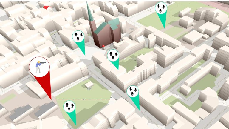 Acoustic Sensors Pinpoint Shooter’s Location in Urban Setting