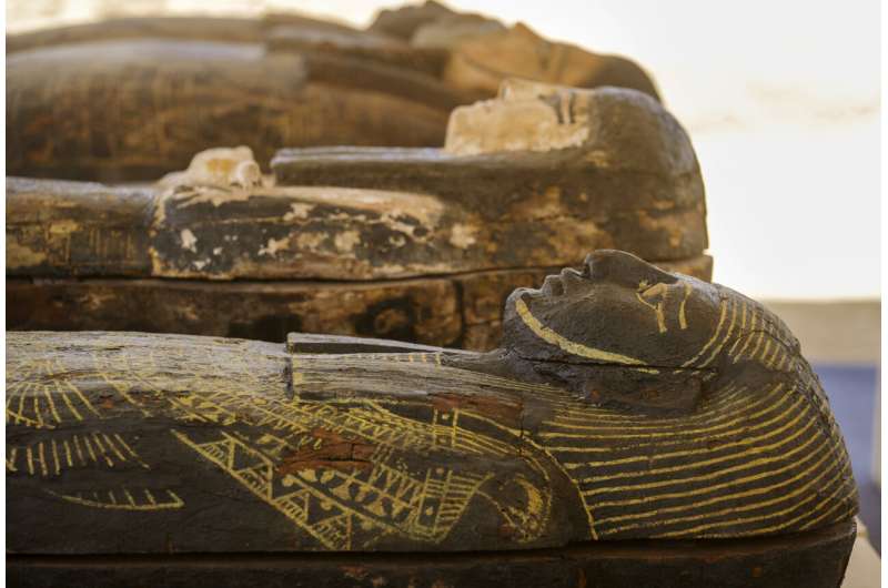 Egypt displays trove of newly discovered ancient artifacts