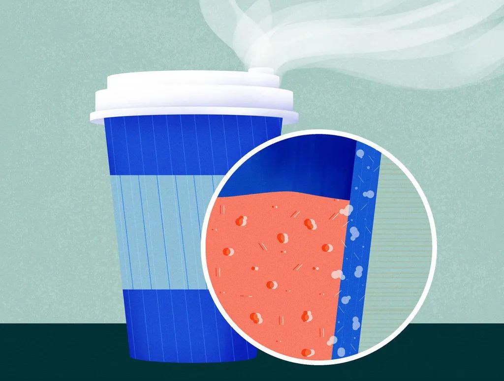 Disposable Coffee Cup Nanoparticles