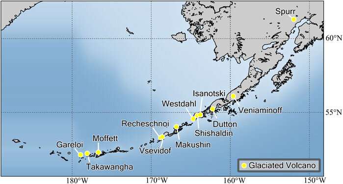 Ice-capped volcanoes slower to erupt, study finds