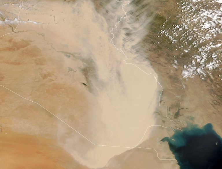 Persistent Dust Storms Batter Iraq