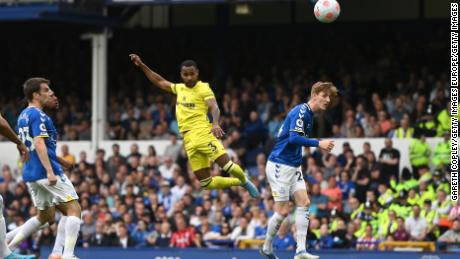 Rico Henry scored Brentford&#39;s winning goal against Everton.