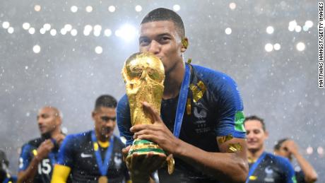 Mbappé was a crucial part of the French World Cup winning team, scoring a goal in the final as France beat Croatia 4-2.