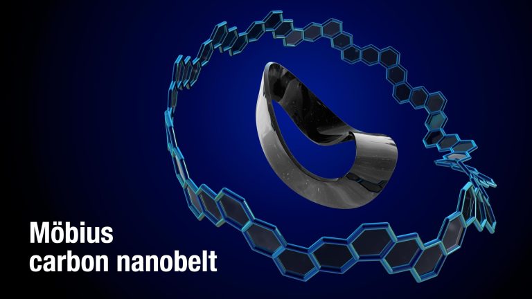 A Möbius Strip Constructed Solely of Carbon Atoms