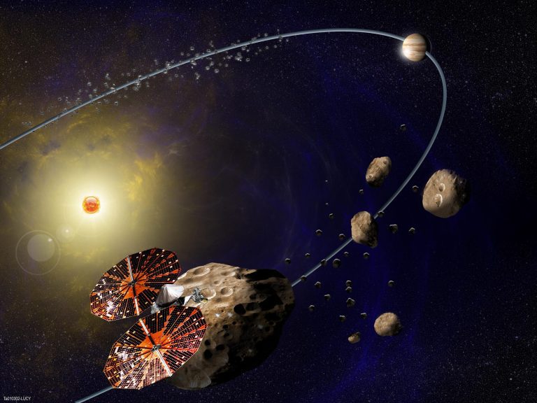 NASA’s Lucy Spacecraft Observes Lunar Eclipse From 64 Million Miles Away