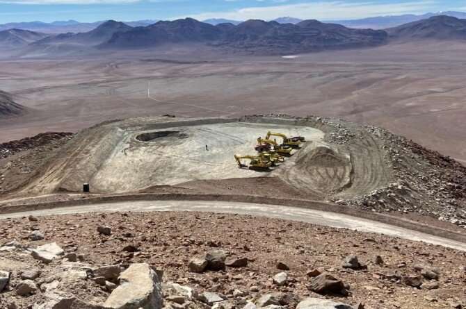 Progress made in construction of Fred Young Submillimeter Telescope