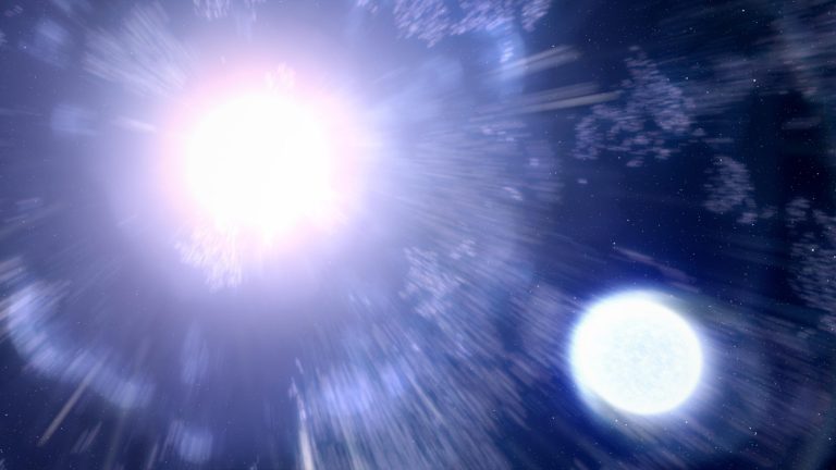 Hubble Reveals Surviving Companion Star in Aftermath of Titanic Supernova Explosion