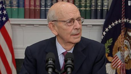 Justice Stephen Breyer&#39;s last weeks of oral arguments bring &#39;radioactive muskrats and John the Tiger Man&#39;