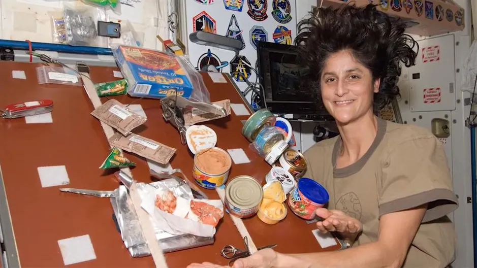 Food on Space Station