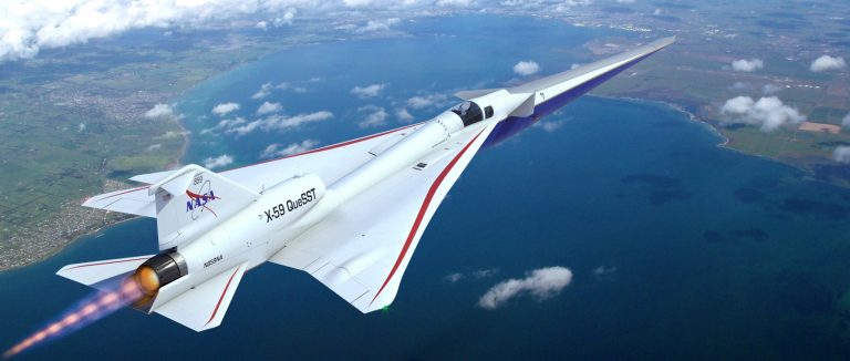 X-59 Quiet SuperSonic Technology Aircraft Mission