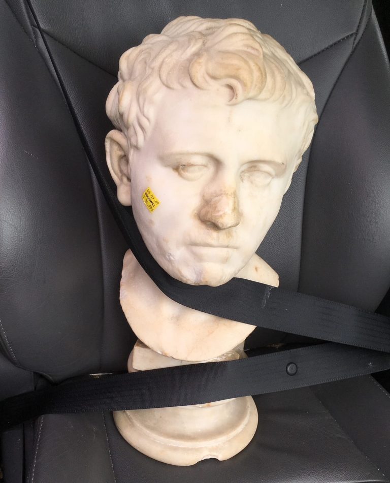 A woman bought a sculpture at Goodwill for $34.99. It actually was a missing ancient Roman bust.