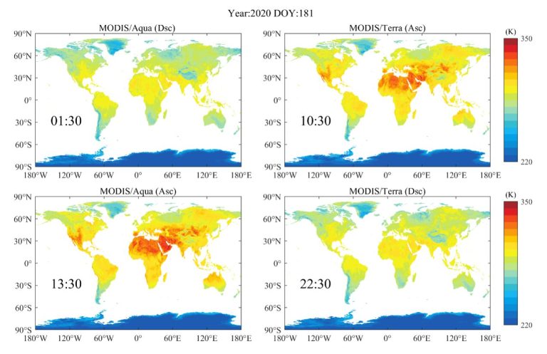 Global spatiotemporal continuous land surface temperature dataset released