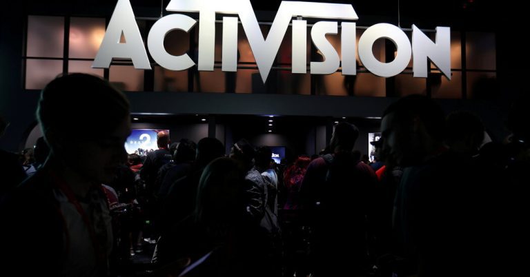 New York City pension funds sue Activision over financial records.