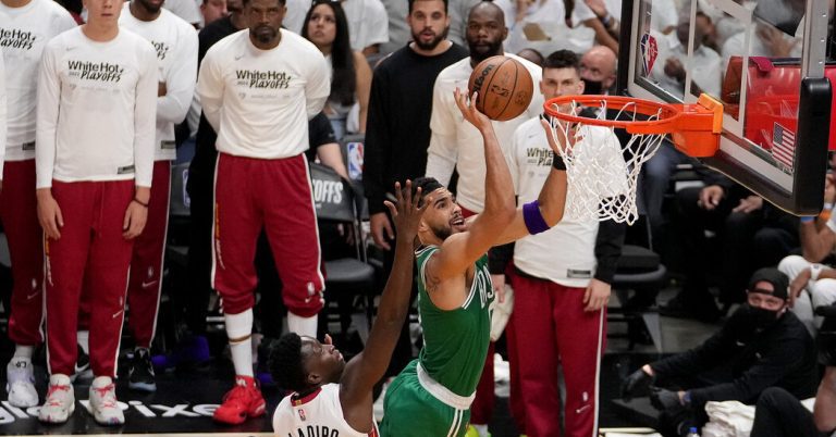 Boston Celtics Beat Miami Heat in Game 7 for Trip to N.B.A. Finals