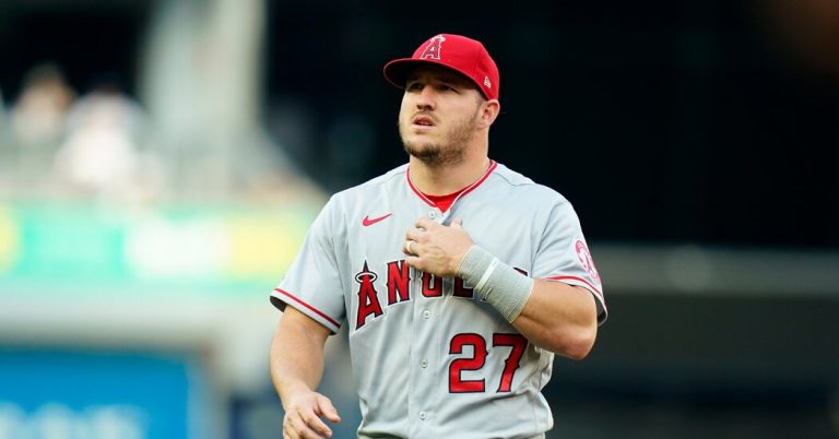 Mike Trout Discusses the Angels, and the Fantasy Football Slap