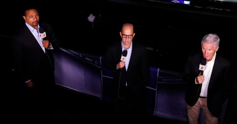 ESPN’s Jeff Van Gundy and Mike Breen Will Miss First NBA Finals Game