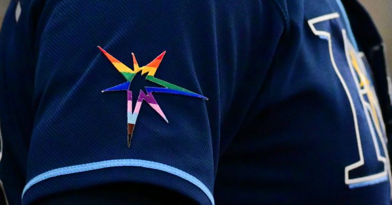 Rays Players Undercut Pride Night by Not Wearing Rainbow Logos