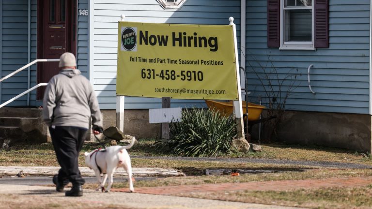 job openings fall sharply, but still outnumber available workers