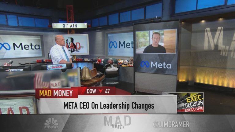 Watch Part 2 of Jim Cramer's full interview with Meta CEO Mark Zuckerberg