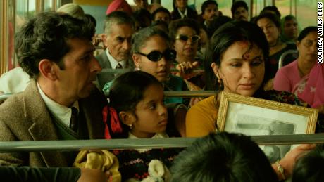 Roshan Seth, left, and Sharmila Tagore, right, played Mina&#39;s parents, who made the decision to leave Uganda in the early parts of the film.