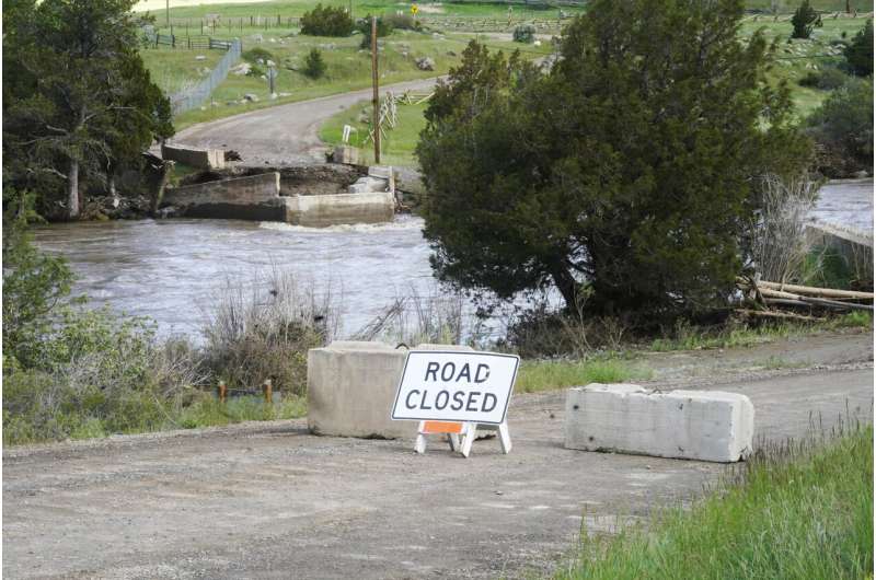 After Yellowstone, floodwaters near Montana's largest city