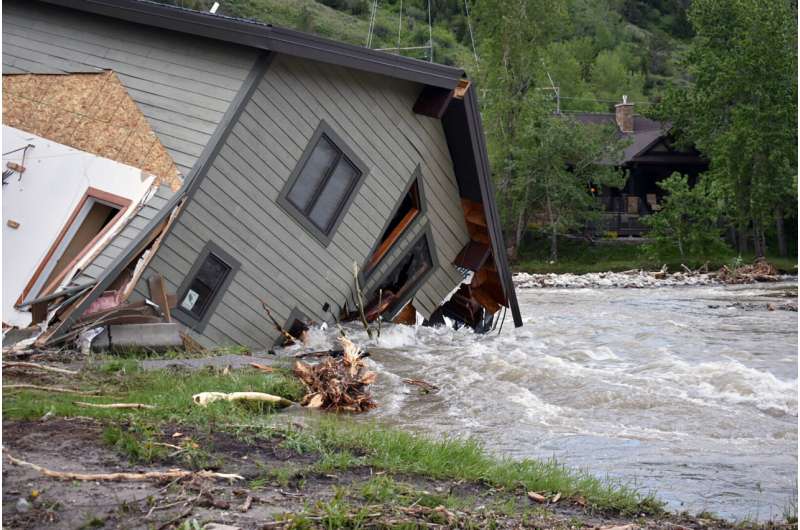 After Yellowstone, floodwaters near Montana's largest city