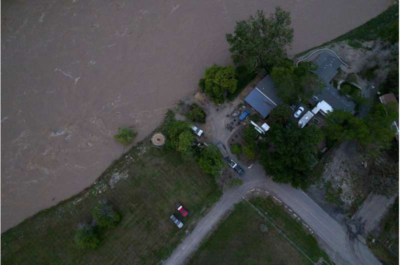 After Yellowstone, floodwaters near Montana's largest city