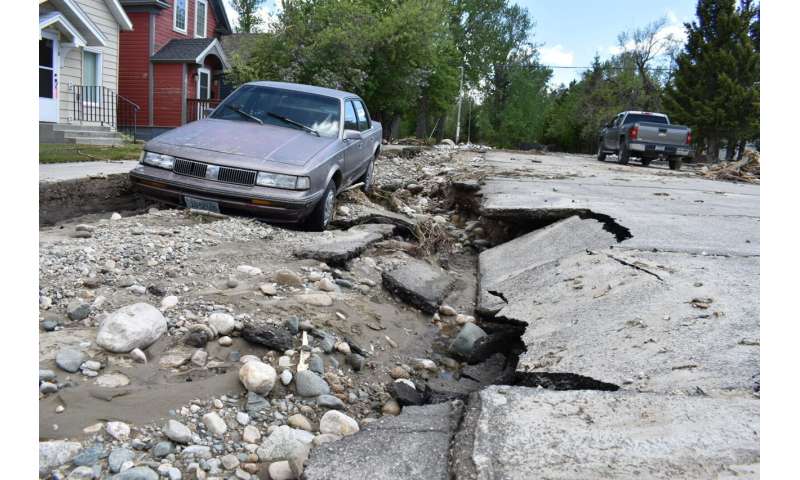 After Yellowstone, floodwaters near Montana's largest city