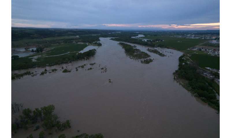 After Yellowstone, floodwaters near Montana's largest city