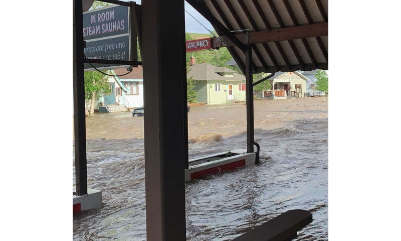 After Yellowstone, floodwaters near Montana's largest city