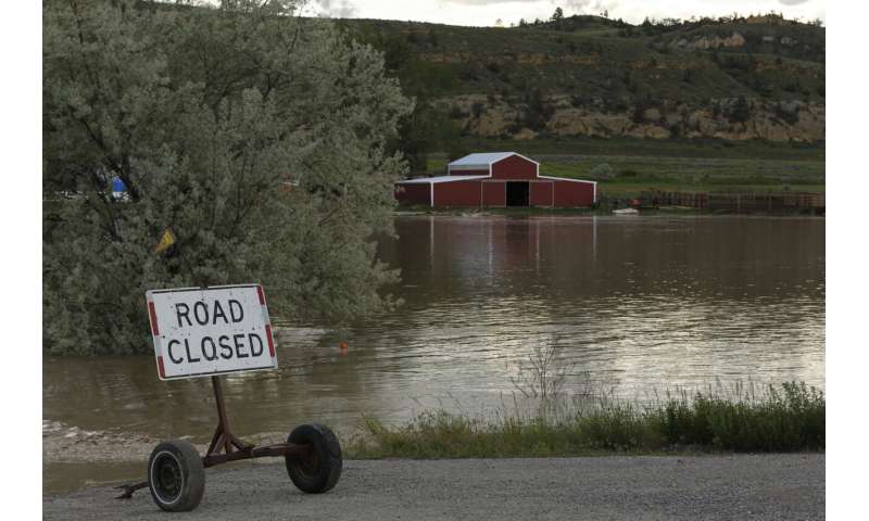 After Yellowstone, floodwaters near Montana's largest city