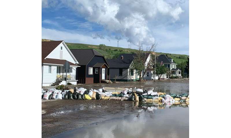 After Yellowstone, floodwaters near Montana's largest city