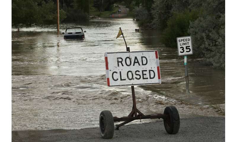 After Yellowstone, floodwaters near Montana's largest city