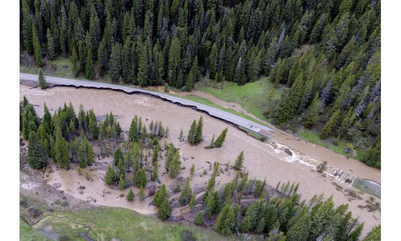 After Yellowstone, floodwaters near Montana's largest city