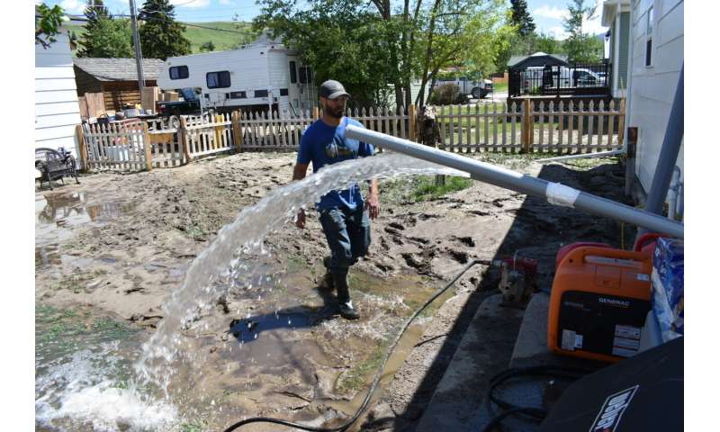 After Yellowstone, floodwaters near Montana's largest city