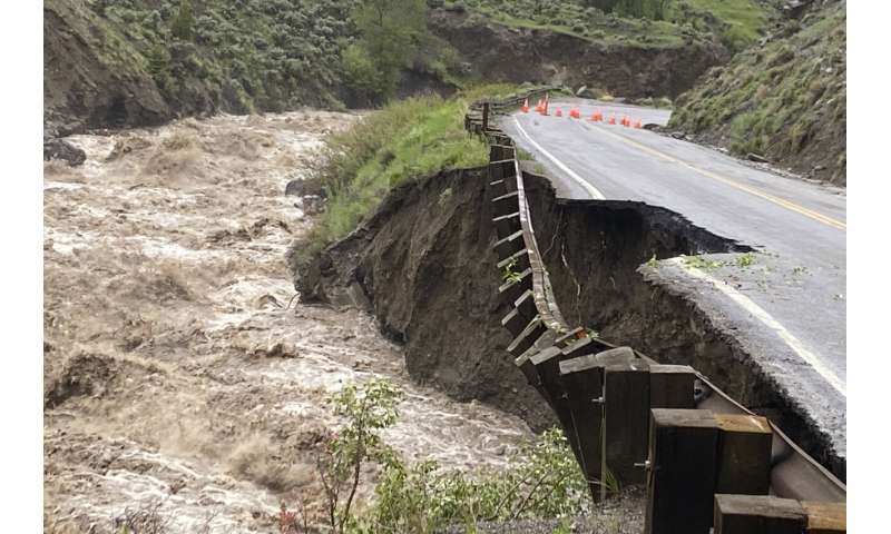 After Yellowstone, floodwaters near Montana's largest city