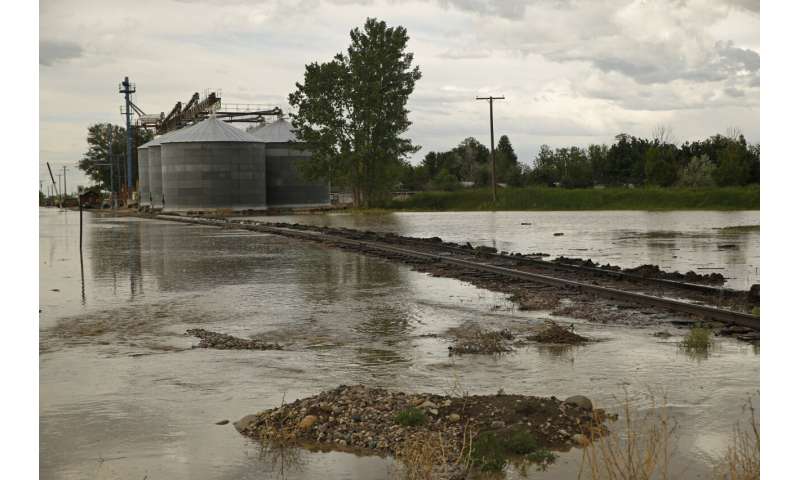 After Yellowstone, floodwaters near Montana's largest city