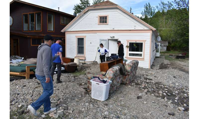 After Yellowstone, floodwaters near Montana's largest city