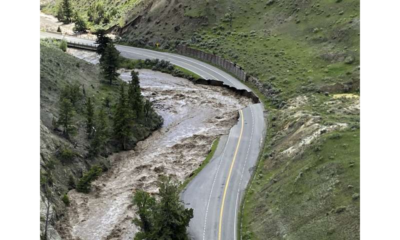 After Yellowstone, floodwaters near Montana's largest city