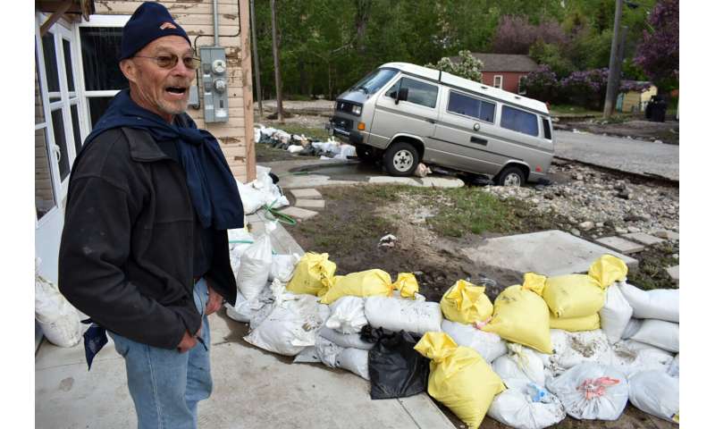 After Yellowstone, floodwaters near Montana's largest city