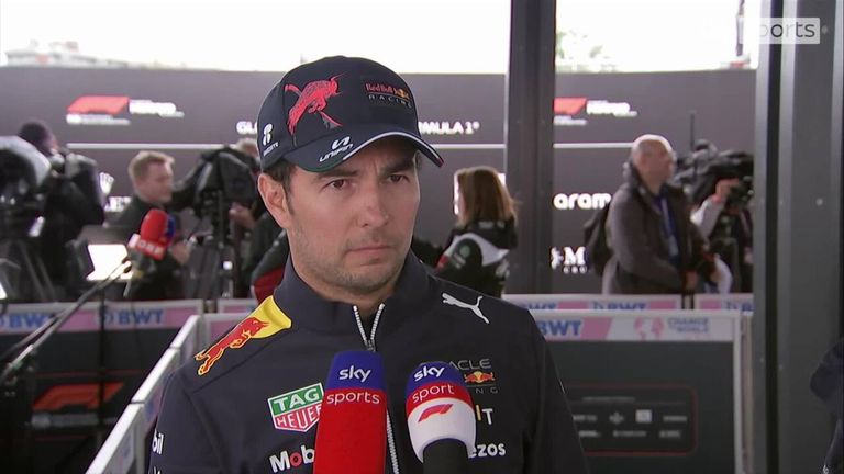 Sergio Perez was in a despondent mood following his early exit from qualifying after he put his Red Bull into the wall. 