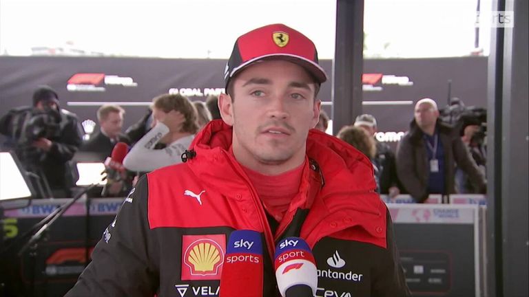 Ferrari driver Charles Leclerc says he was braced for a painful weekend after it was confirmed he was taking a new power unit for the Canadian GP.