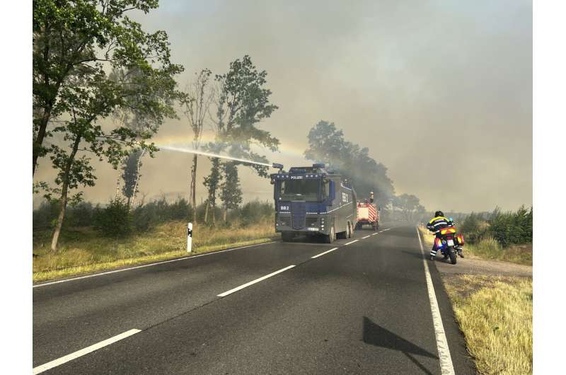 Spain, Germany battle wildfires amid unusual heat wave