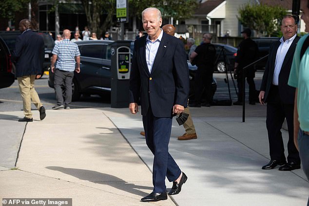 'I'm not going to meet with MBS. I'm going to an international meeting and he's going to be part of it,' Biden told reporters Friday at the White House before he left to spend the weekend in Rehoboth Beach, De