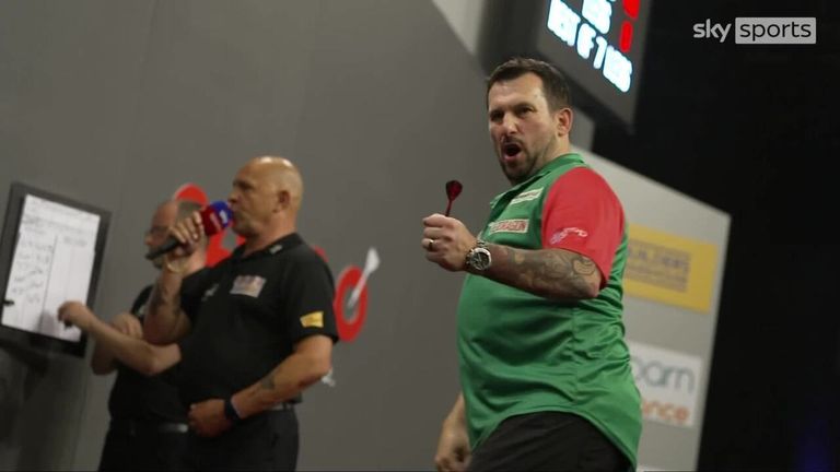 Here's the best action from the afternoon session at the World Cup of Darts