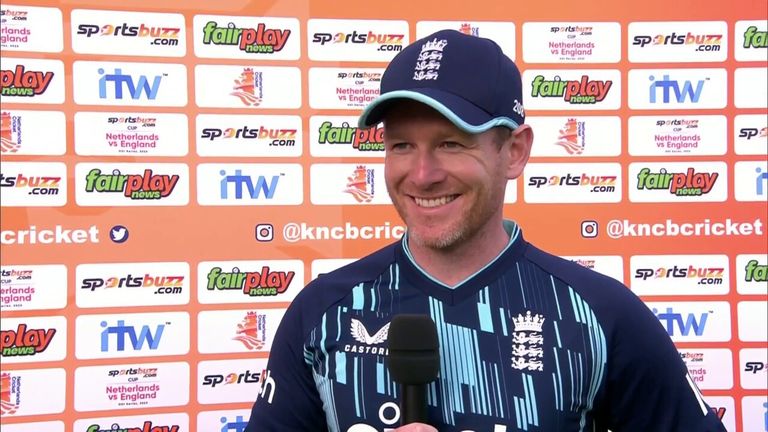 Morgan was delighted to clinch the ODI series against the Netherlands with a game to spare