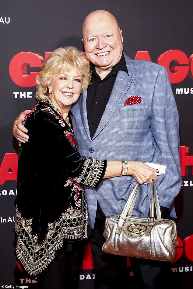 Patti - who was married to Bert for 47 years - laid her husband to rest in November. Patti and Bert are pictured in 2019