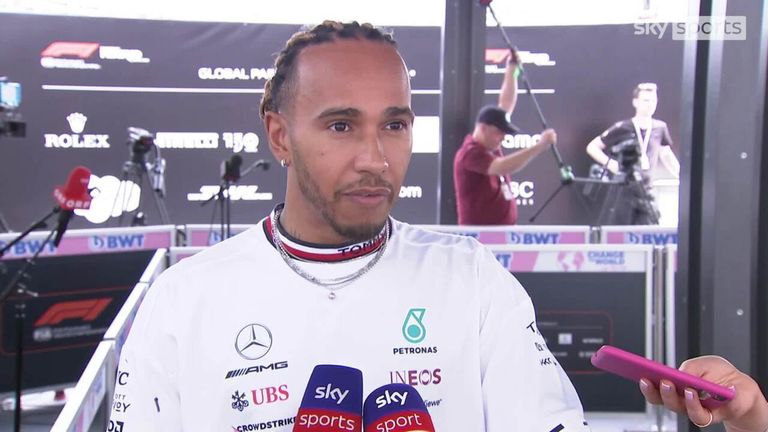 Hamilton says that he is grateful that the FIA are taking the porpoising issue seriously 