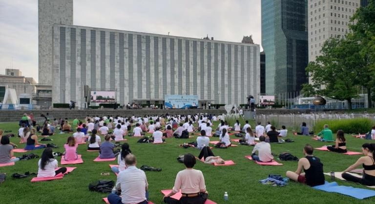 Celebrating the union of body and soul: UN marks International Yoga Day |